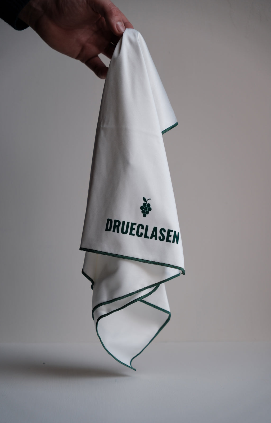 Druekluten - pusseklut for vinglass