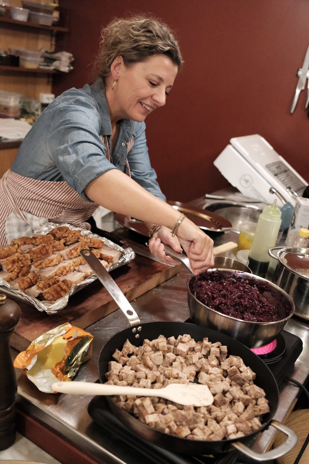 Mat & vin i kombinasjon. Drueclasen x Lise Finckenhagen